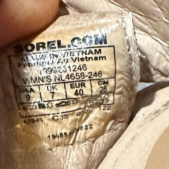 SOREL Women’s Pink and Tan Ella II Sandals Size 9 - Picture 8 of 8